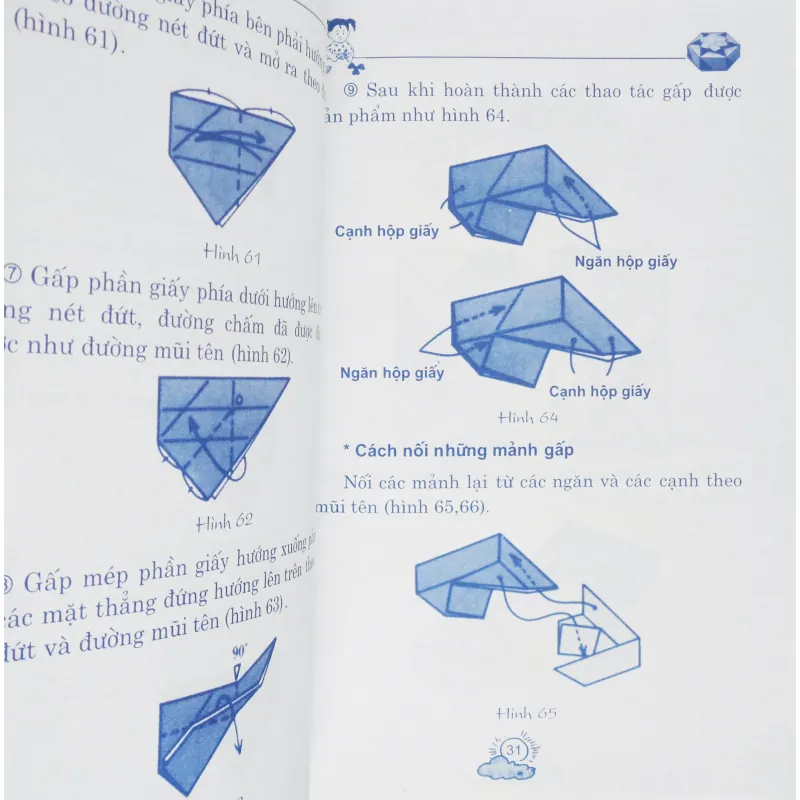 Nghệ thuật Gấp giấy Origami - Gấp khối hình 13768