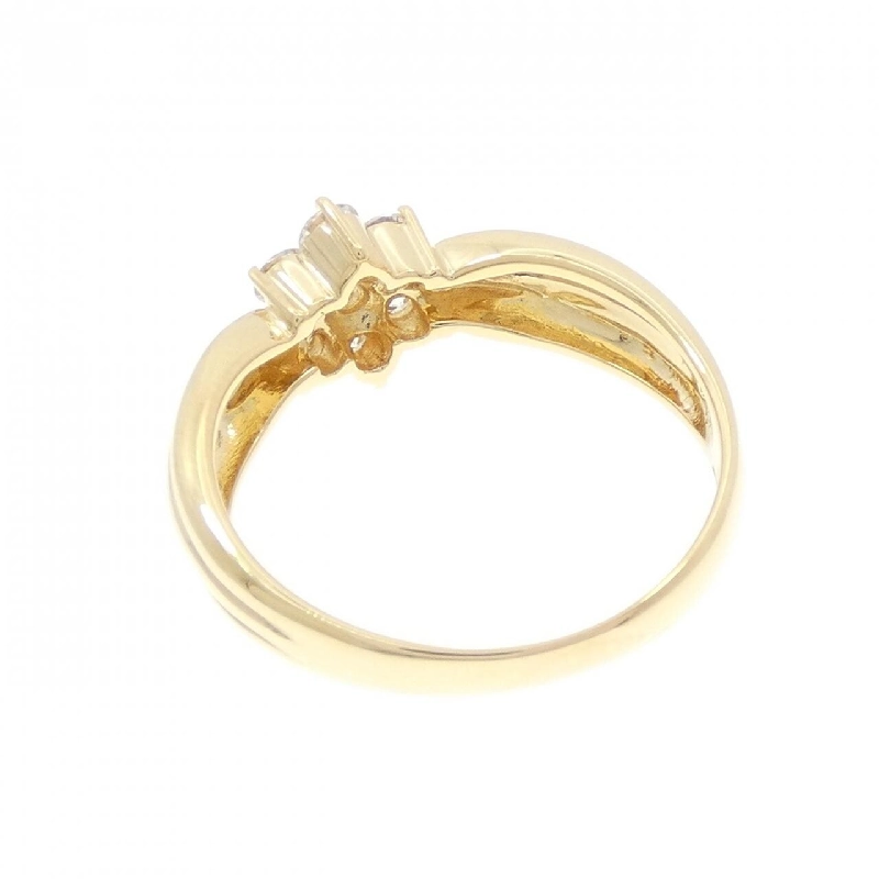 Nhẫn kim cương K18YG hoa 0.50CT 667085