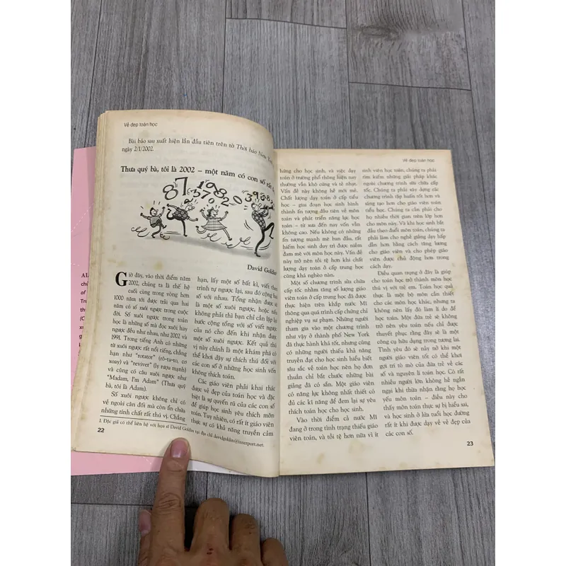 Vẻ đẹp toán học, những bài toán gợi mở tư duy. 3a1 689211