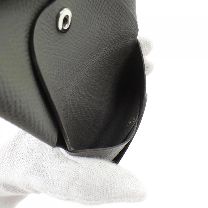 【Sản phẩm chưa sử dụng】Ví tiền Hermes Calvi Duo 083035CK 621674