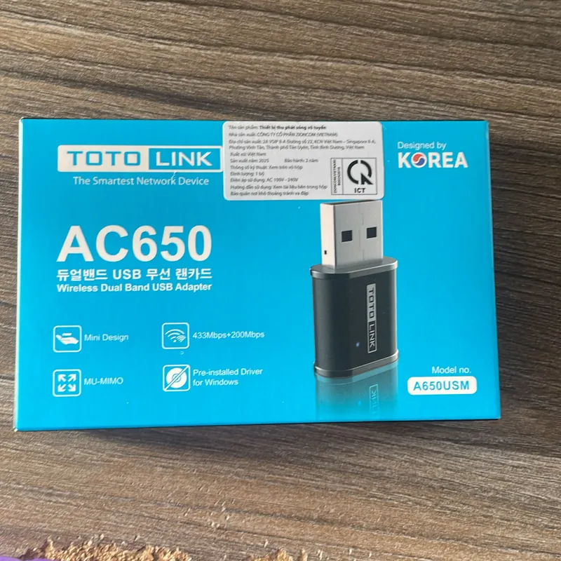 USB Wifi AC650 Totolink 596434
