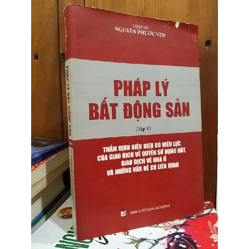 Pháp lý bất động sản - Luật sư Nguyễn Phước Vẹn 601440