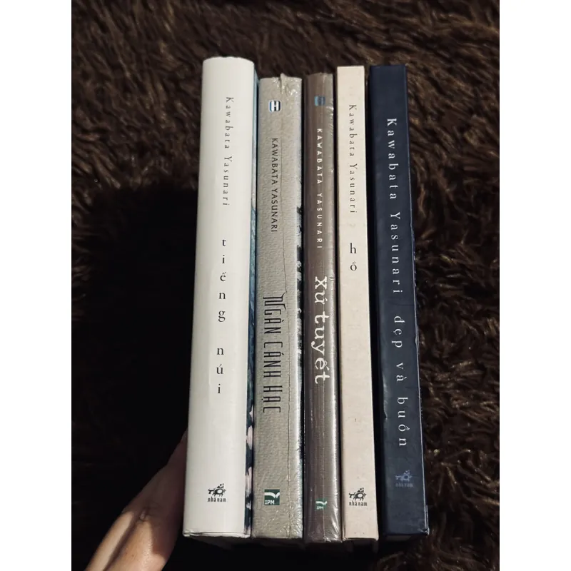Combo 5 cuốn Kawabata Yasunari (bìa cứng) 726565