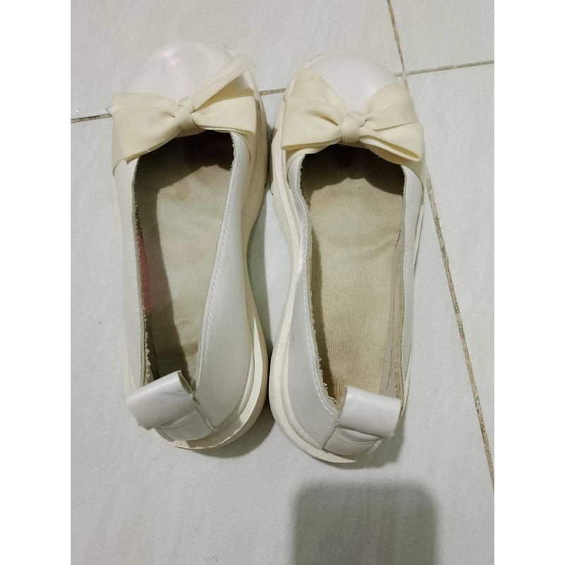 Giày Lolita mũi nơ quai ngọc 509036
