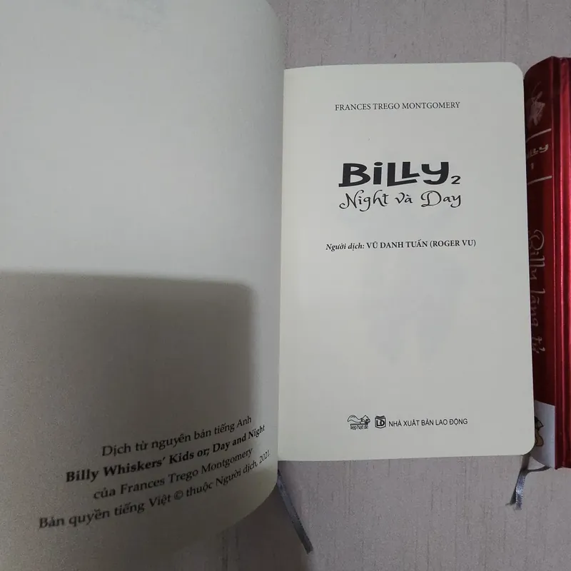 Sách combo 2 quyển Billy của Kẹp hạt dẻ mới 90% 529203