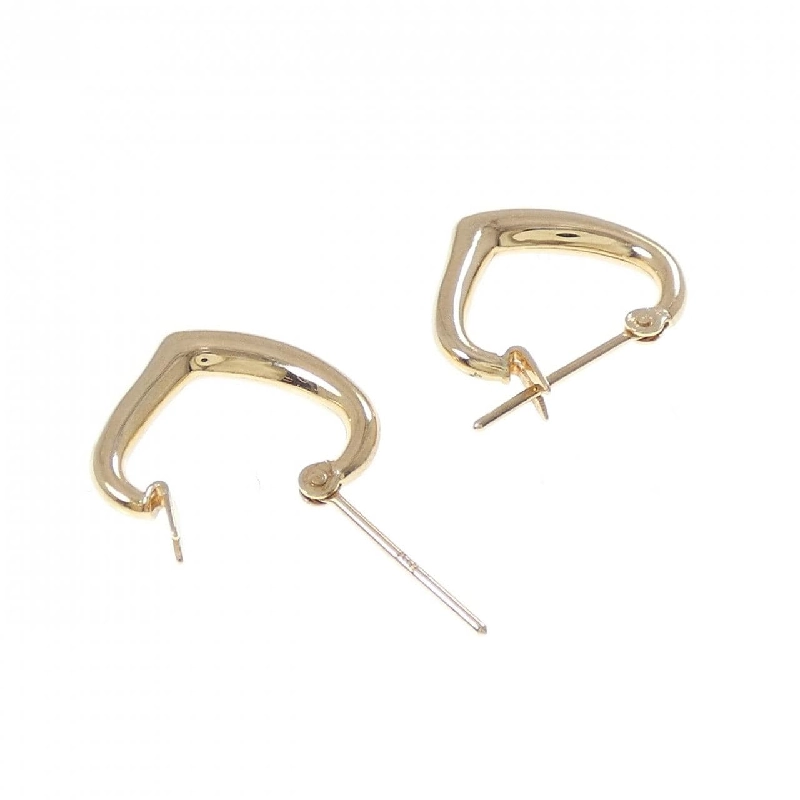 K18YG Bông tai hình trái tim - Hàng hiệu Chính hãng 868253