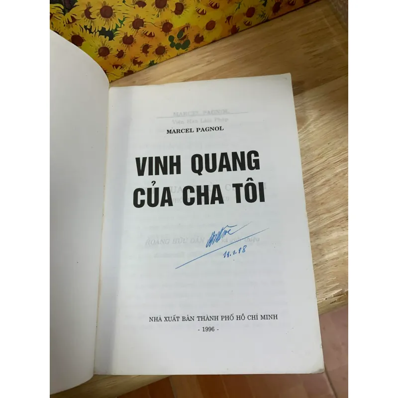 Vinh Quang Của Cha Tôi - Marcel Pagnol 926322
