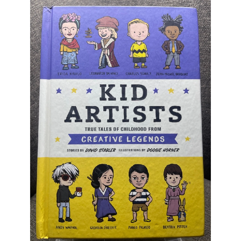 Kid artists mới 90% truyện tranh màu ngoại văn và thiếu nhi David Stabler và Doogie Horner HPB1505 181529