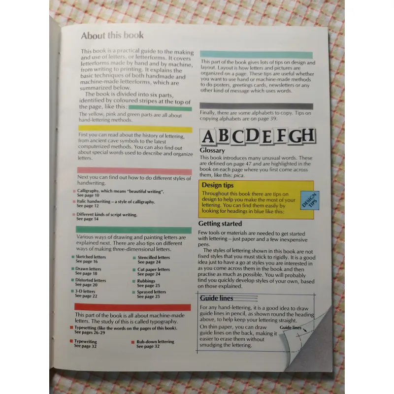 📘 LETTERING & TYPOGRAPHY An Usborne Guide – Usborne Publishing 732226