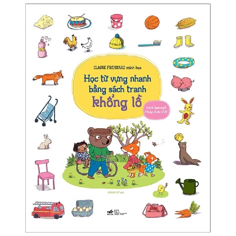 Sách tam ngữ P-A-V. Học từ vựng nhanh bằng sách tranh khổng lồ - Claira Frossard 2020 New 100% HCM.PO Oreka-Blogmeo 29994