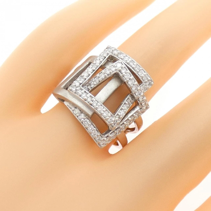 Nhẫn kim cương K18WG 0.60CT 666060