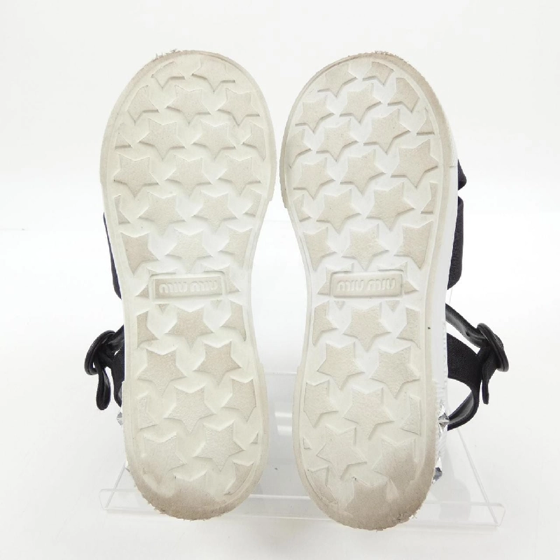 Giày sandal nền cao MIU MIU 5X996C 656241