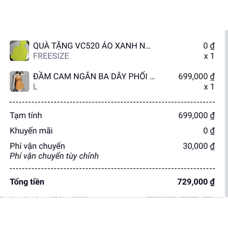 Thanh Lý Váy Hiệu Laking 460192