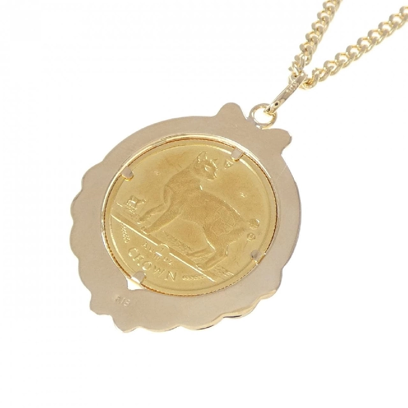 K18YG(枠)/K18YG Dây chuyền đồng xu - Hàng hiệu Authentic 861583