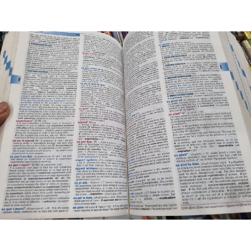 LONGMAN DICTIONARY OF CONTEMPORARY ENGLISH : THE LIVING DICTIONARY 119554