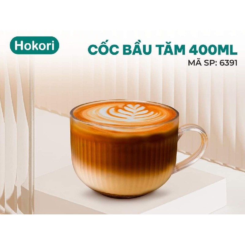 ￼Cốc Nhựa Bầu Tăm 400ml 🌺🌹 25716