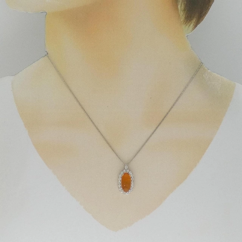 Dây chuyền Opal PT900/PT850 2.75CT - Hàng hiệu Chính hãng 862308