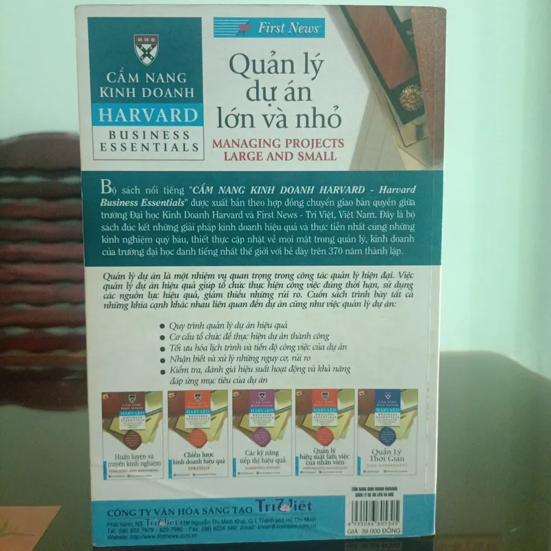Quản lý dự án lớn và nhỏ  573226