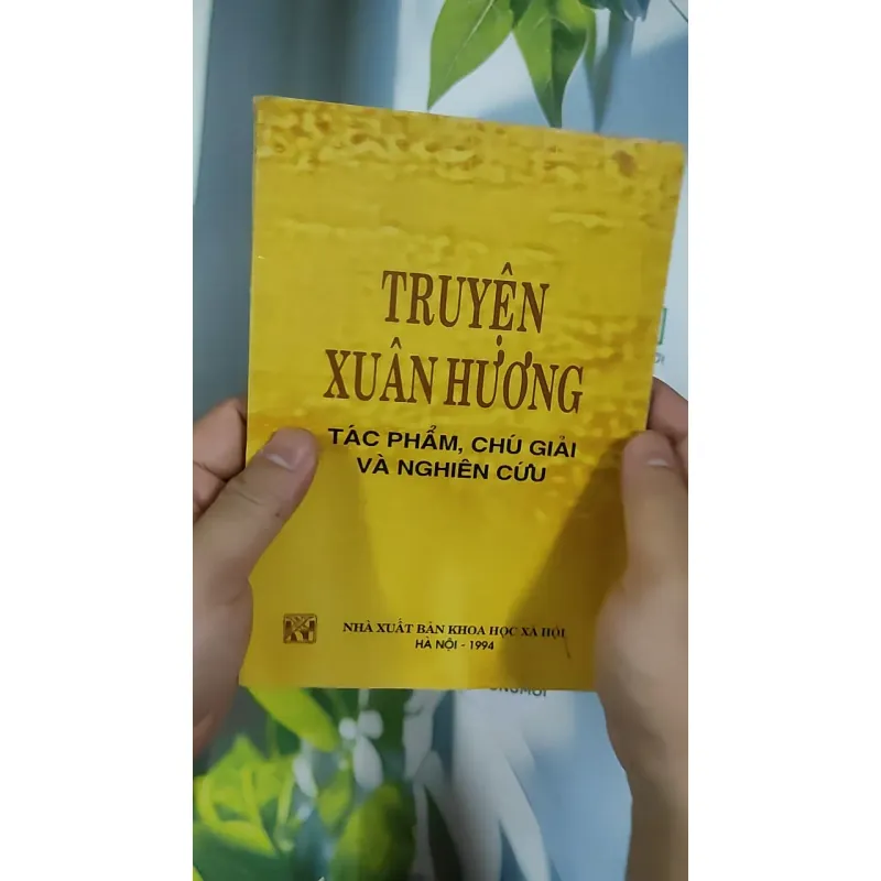 [MIỄN PHÍ BỌC SÁCH] [XƯA] Truyện Xuân Hương - Tác Phẩm, Chú Giải Và Nghiên Cứu (Kiệt Tác Văn Học Korea) (1994) - Yang Soo, Bae 798516