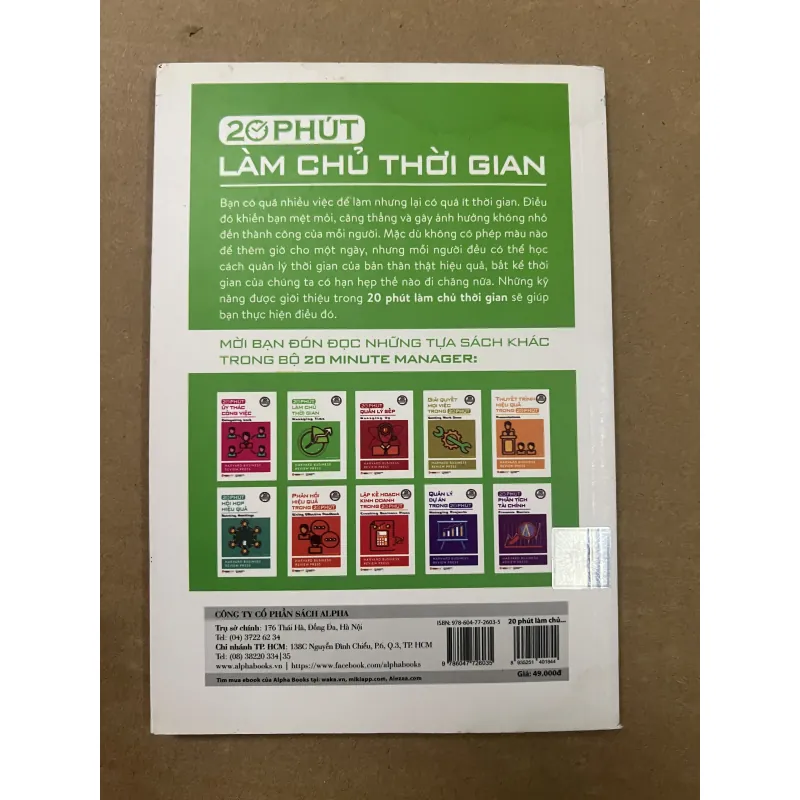 20 Phút Làm Chủ Thời Gian 999092