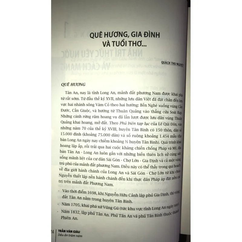 Trần Văn Giàu - Dấu ấn trăm năm 709740