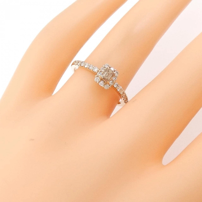 【Sản phẩm mới】Nhẫn kim cương K18PG 0.55CT 670944