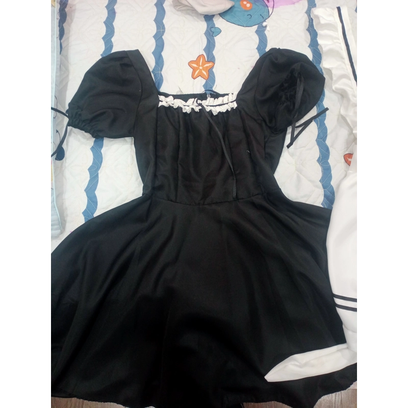 Maid ngắn cho nữ size s mới test 1 lần 360566
