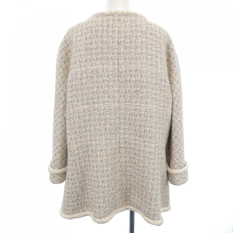 Áo khoác không cổ CHANEL P47860V35684 628854