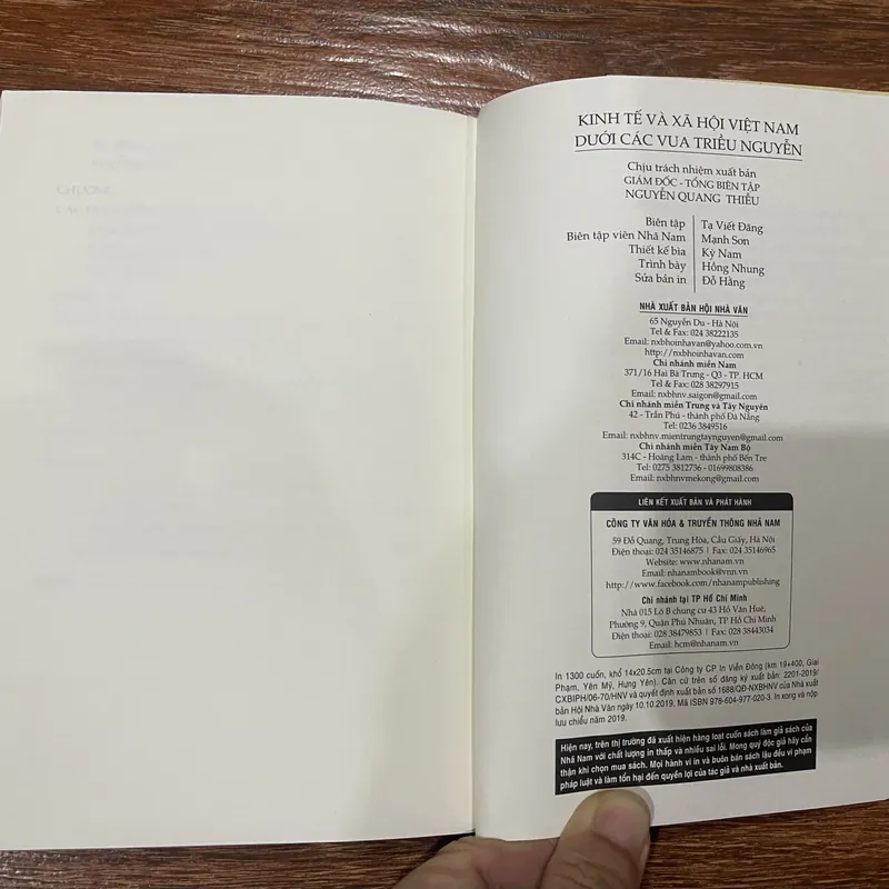 KINH TẾ VÀ XÃ HỘI VIỆT NAM DƯỚI CÁC VUA TRIỀU NGUYỄN - Nguyễn Thế Anh (7) 697831