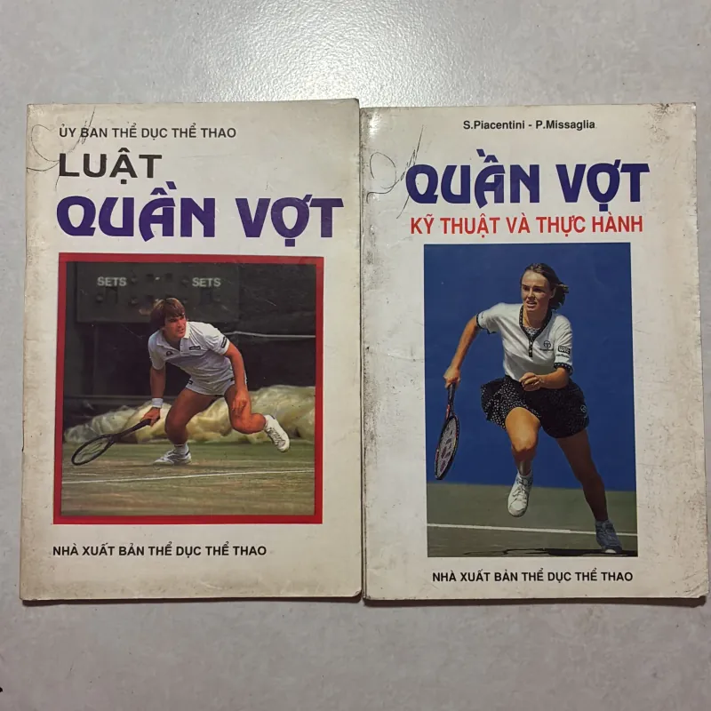 Luật quần vợt/ kỹ thuật và thực hành (2 cuốn) 799850