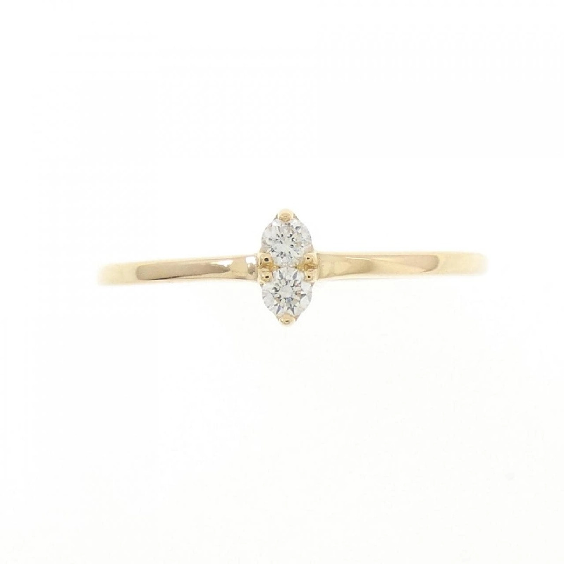 【Remake】Nhẫn kim cương K18YG 0.06CT 673238