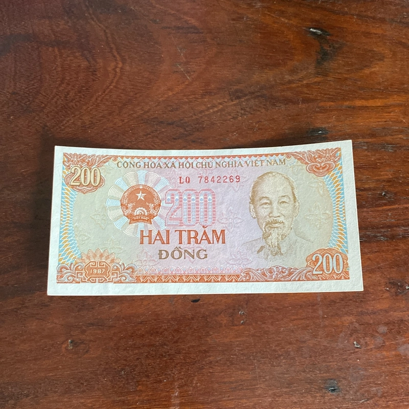 Tiền giấy 200đ 493267