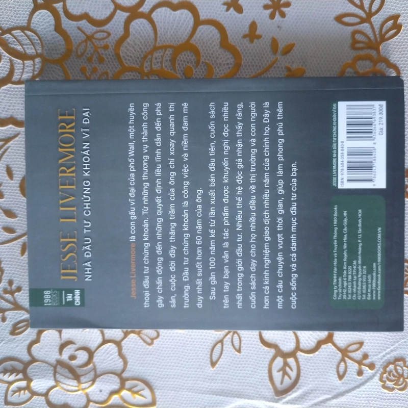 Sách Jesse Livermore Nhà đầu tư chứng khoán vĩ đại - Còn mới 219763