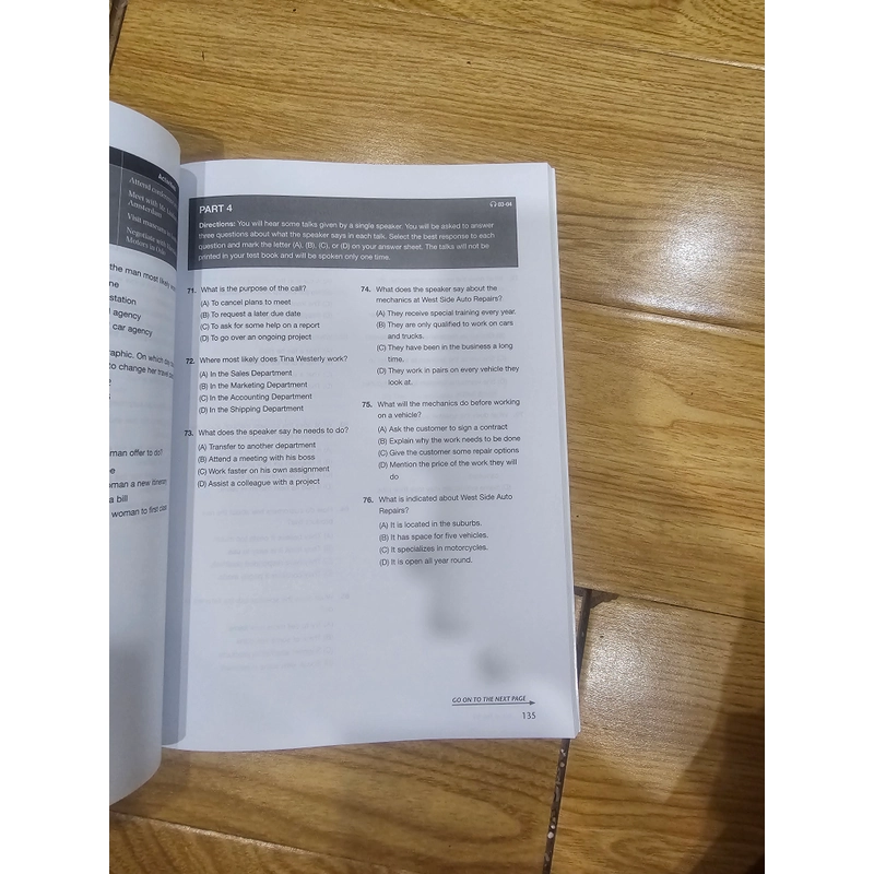 New toeic 700 (Sách tiếng anh) đã có dùng một số trang 528908