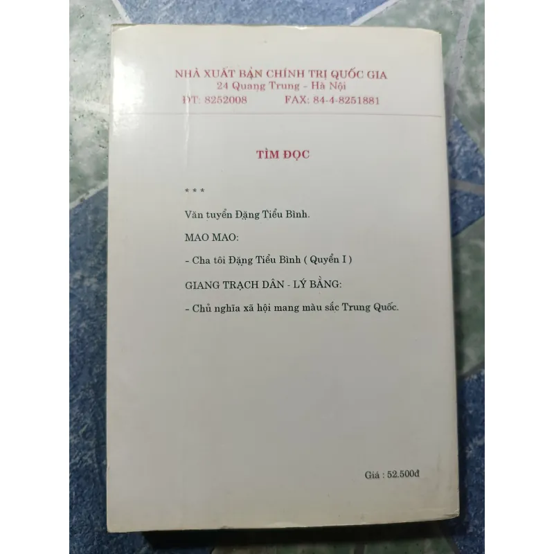 Mưu lược Đặng Tiểu Bình - Tiêu Thi Mỹ 993586