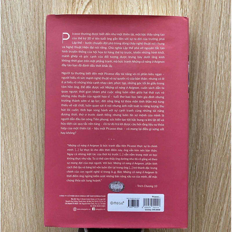 Picasso và Bức Tranh Khiến Thế Giới Sửng Sốt | Miles S. Unger * Omega+ có Chữ Ký Dịch Giả 316902