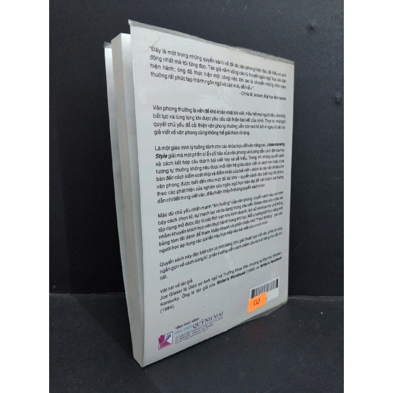 Understanding Style mới 90% ố nhẹ có viết tên trang đầu HCM2811 Joe Glaser HỌC NGOẠI NGỮ 917511