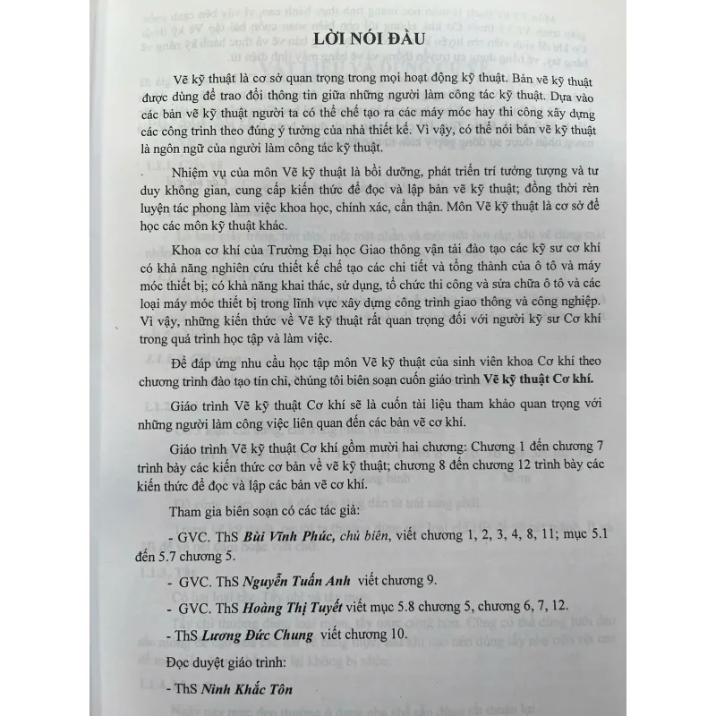 VẼ KỸ THUẬT CƠ KHÍ 705102