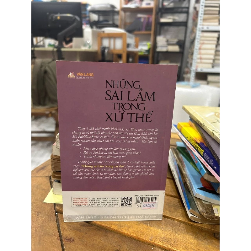 Những Sai Lầm Trong Xử Thế - Tăng Văn - Tăng Văn 990788