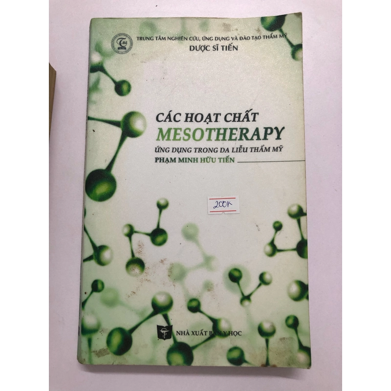 CÁC HOẠT CHẤT MESOTHERAPY ỨNG DỤNG TRONG DA LIỄU THẨM MỸ  315409