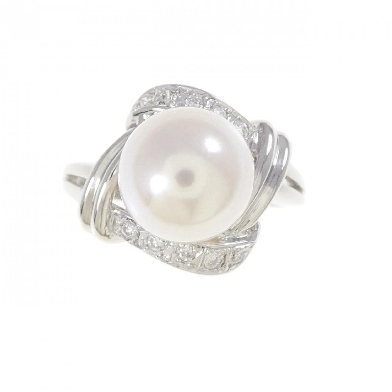 Nhẫn ngọc trai Akoya PT900 8.6mm - Hàng hiệu Authentic 852769