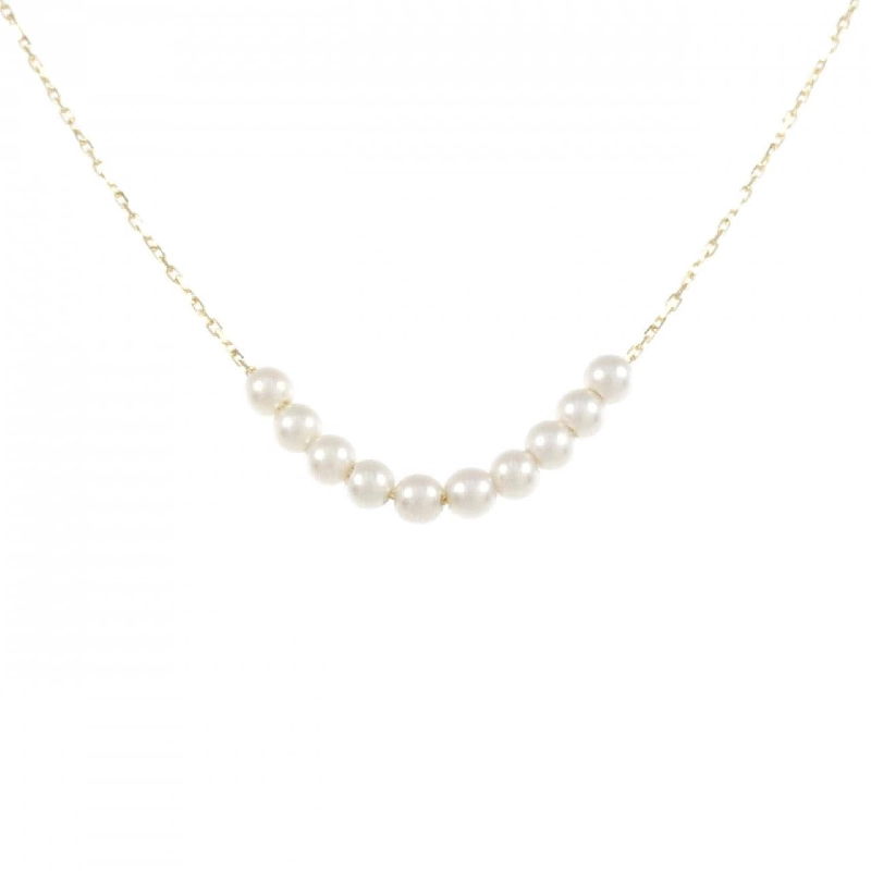 K18YG Ngọc trai Akoya Dây chuyền - Hàng hiệu Chính hãng 857344