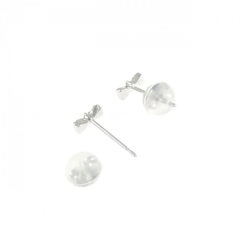 K10WG Bông tai kim cương hình nơ 0.04CT - Hàng hiệu Chính hãng 866652