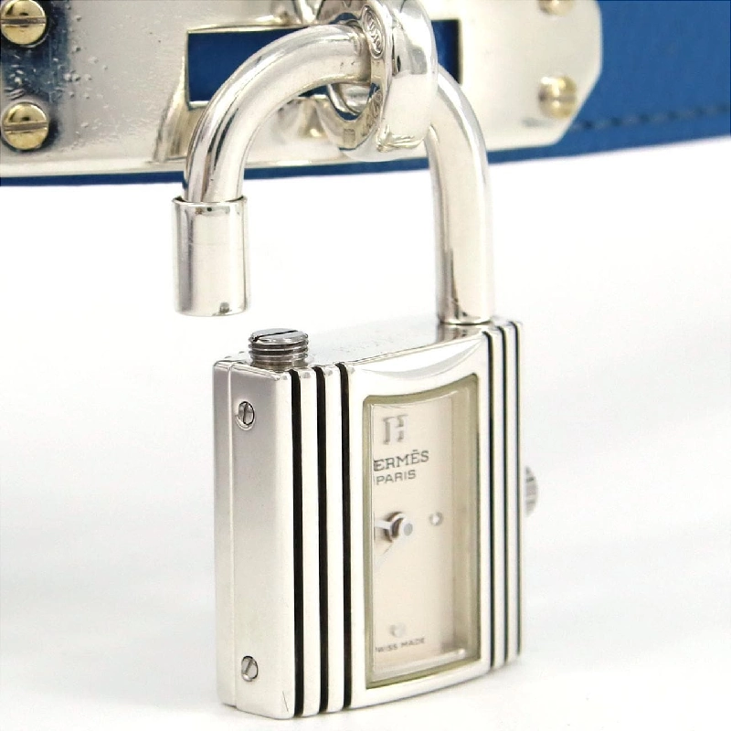 Hàng hiệu Authentic Hermes Kelly Silver Quartz 876646