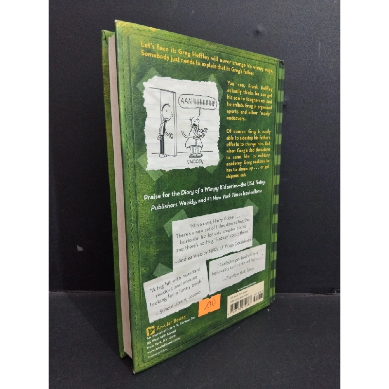 Diary of a wimpy kid 3 The last straw (bìa cứng) mới 80% bẩn bìa, ố, có mộc đỏ trang cuối HCM1712 Jeff Kinney NGOẠI VĂN 355204