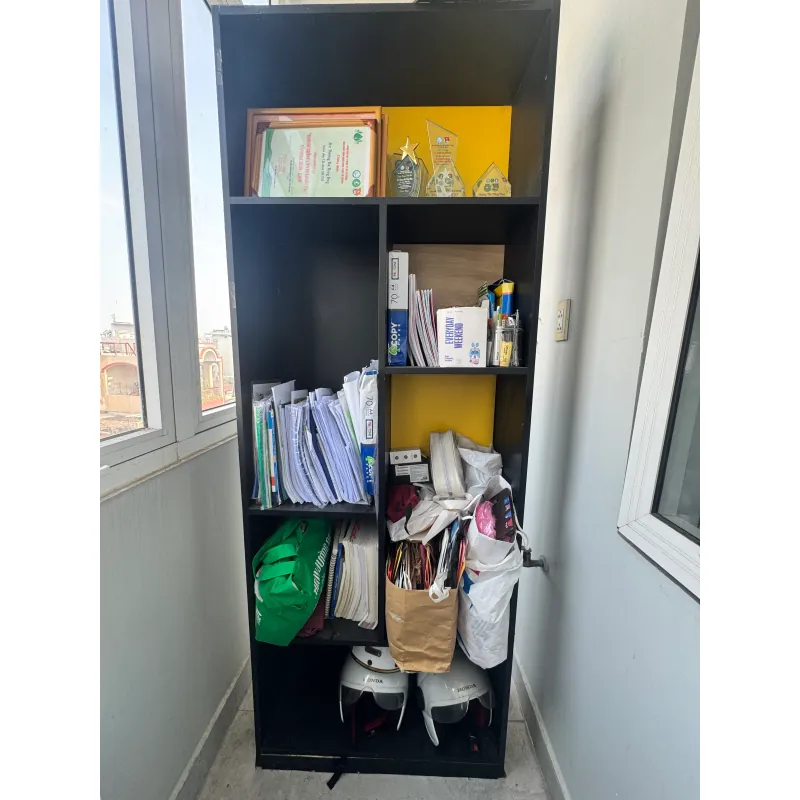 Kệ tủ đựng hồ sơ tài liệu màu đen cao cấp 1029871