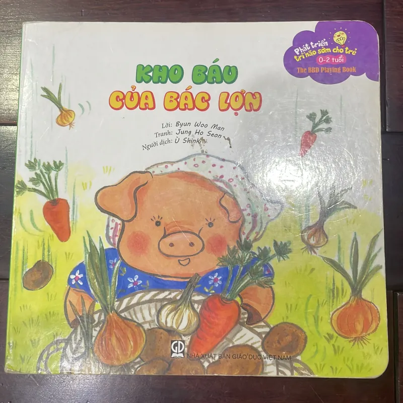 KHO BÁU CỦA BÁC LỢN - phát triển trí não sớm cho trẻ - nxb Giáo dục  1028185