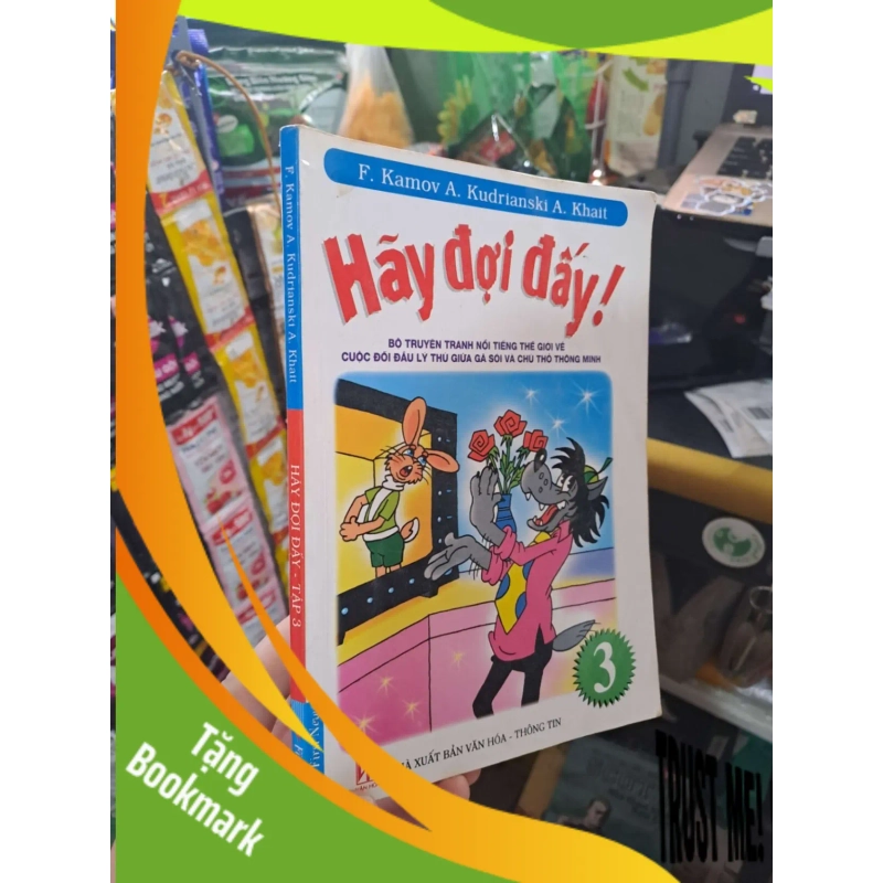 (TẶNG BOOKMARK) Hãy Đợi Đấy - Tập 3 - Alexander Kurliandsky 2011 mới 90% sách màu MẸ VÀ BÉ RBK3012 944823