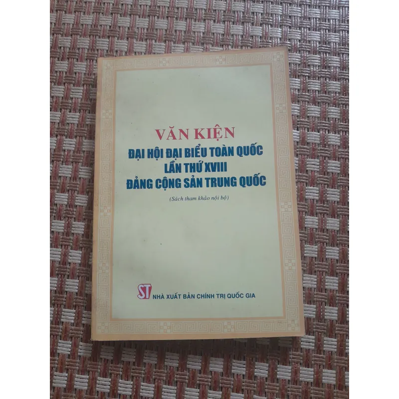VĂN KIỆN ĐẠI HỘI XVIII TRUNG QUỐC 735926