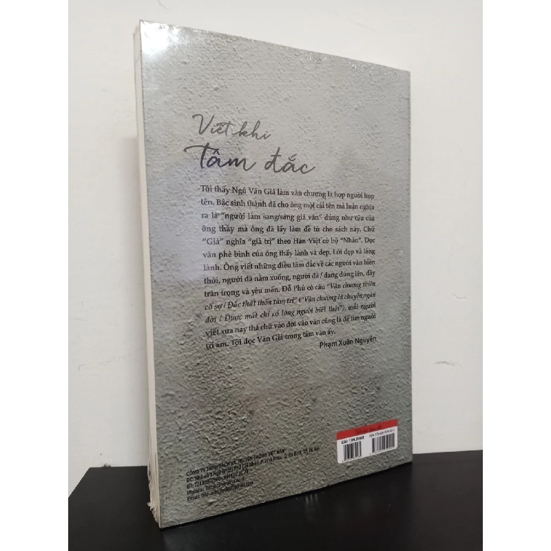 Viết Khi Tâm Đắc - Ngô Văn Giá Mới 100% HCM.ASB0703 913597